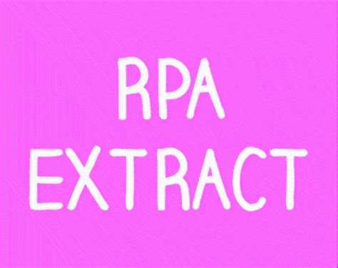 RPA Extract by iwanPlays .
